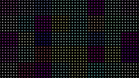 Colorful Retro Background Loop Stock Footage 265457983