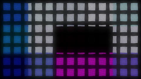 Colorful Retro Background Loop Stock Footage 265460170