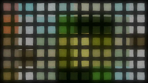 Colorful Retro Background Loop Stock Footage 265466837