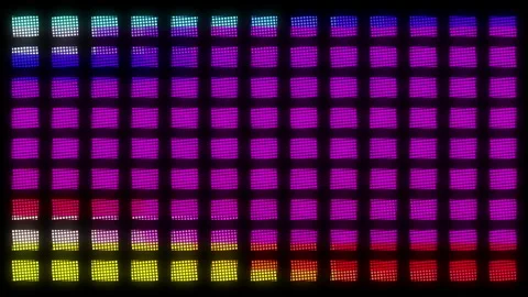 Colorful Retro Background Loop Stock Footage 265467488