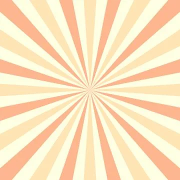 Colorful retro rays background Stock Illustration
