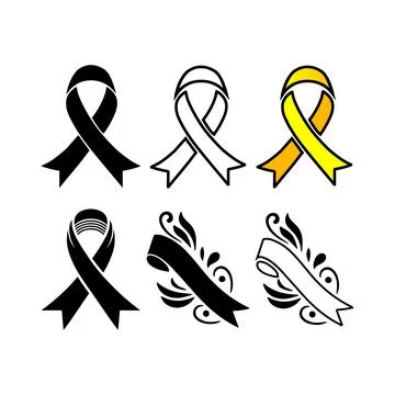 Colorful Ribbon vector Stock Illustration