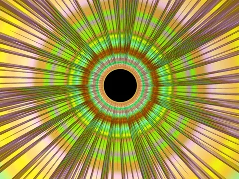 A colorful ride through space Vídeo Stock 89884875