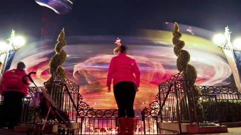 Colorful Rides (Timelapse) Stock Footage 35155256