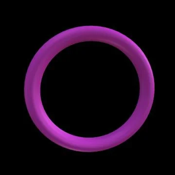 Colorful ring collection, abstract patterns Foto stock
