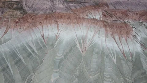 Colorful Rock Formations Stock Footage 332073162