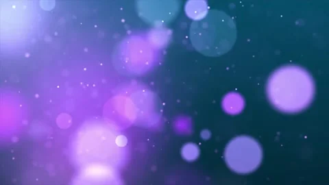 Colorful Romantic Lights Particles Background Loop Video stock 202050646