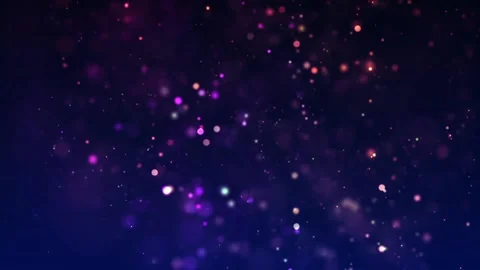 Colorful Romantic Particles Blinking Background Loop Video stock 196825111