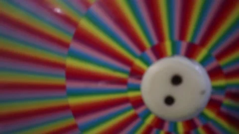 Colorful round pattern. Round pattern with a number of multi-colored Stock Footage 223286396