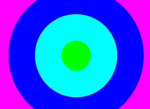 Colorful rounded background vector Stock Illustration