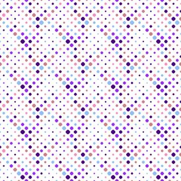 Colorful rounded diagonal square pattern background design Illustrazione stock