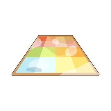 Colorful rug Stock Illustration