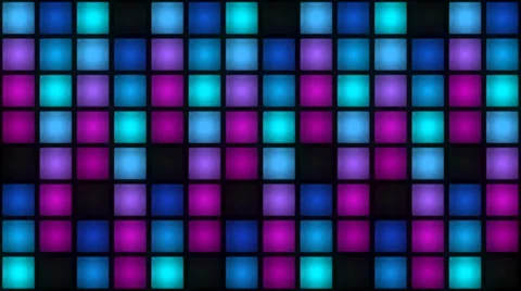 Colorful Rush Strobe Lights Vj Stage Blinder Stock-Footage 35104102