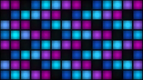 Colorful Rush Strobe Lights Vj Stage Blinder Stock Footage 35104143