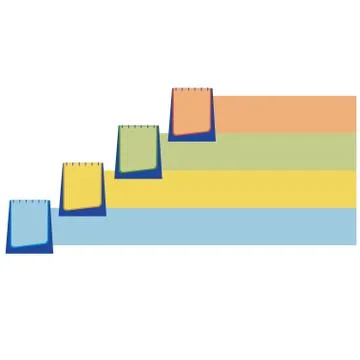 Colorful scale Stock Illustration