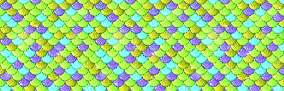 Colorful Scales Pattern Background Stockillustratie