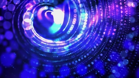 Colorful science fiction effect motion video background loop HD Stock Footage 67632218