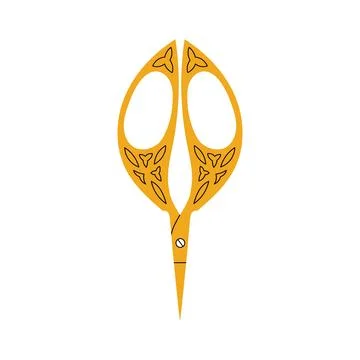 Colorful scissors for creativity Stock Illustration