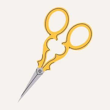 Colorful scissors for creativity Stock Illustration