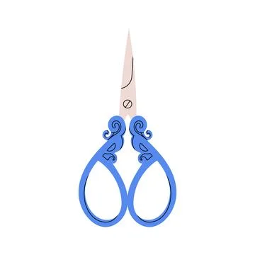 Colorful scissors for creativity Stock Illustration