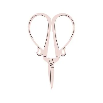 Colorful scissors for creativity Stock Illustration