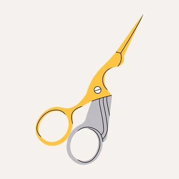 Colorful scissors for creativity Stock Illustration