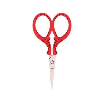 Colorful scissors for creativity Stock Illustration