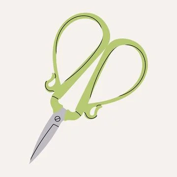 Colorful scissors for creativity Stock Illustration