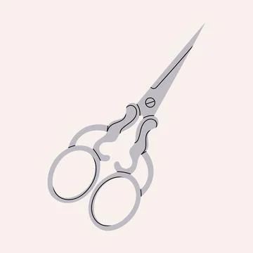 Colorful scissors for creativity Stock Illustration