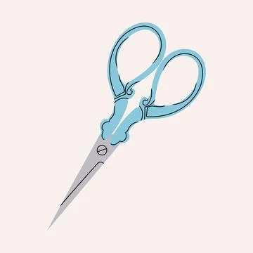 Colorful scissors for creativity Stock Illustration