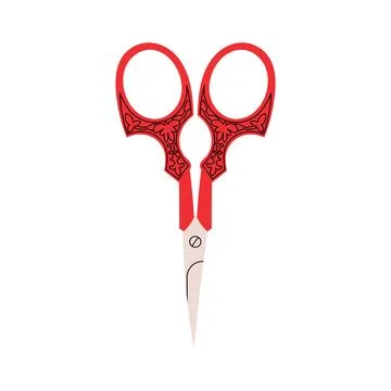 Colorful scissors for creativity Stock Illustration