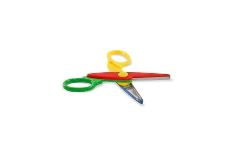 Colorful scissors Stock Photos