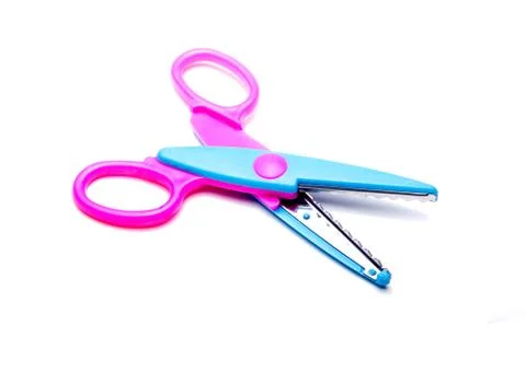 Colorful scissors Stock Photos