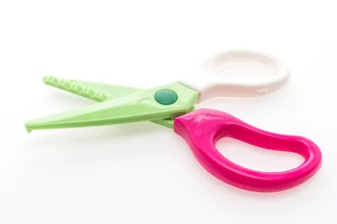 Colorful scissors Foto stock