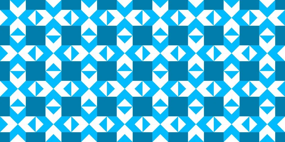 Colorful Seamless Abstract Pattern Vector Illustration Background Stock Illustration