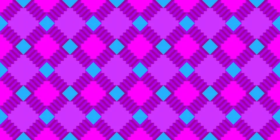 Colorful Seamless Abstract Pattern Vector Illustration Background Stock Illustration