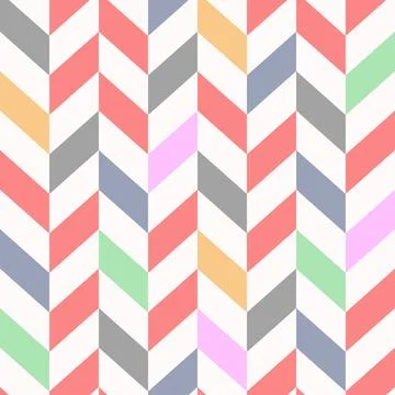 Colorful Seamless chevron pattern, beautiful vector illustration Eps10 스톡 일러스트