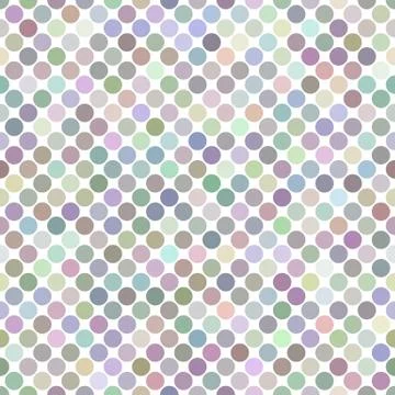 Colorful seamless dot pattern background Ilustração Stock