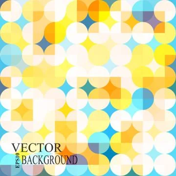 Colorful seamless geometric pattern Stock-Illustration