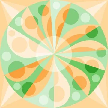 Colorful seamless geometric pattern Stock Illustration