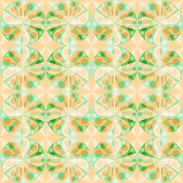 Colorful seamless geometric pattern Stock Illustration