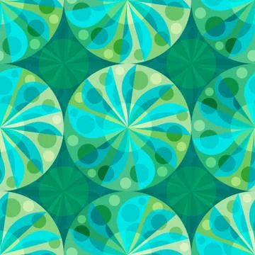 Colorful seamless geometric pattern Stock Illustration