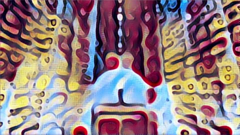 Colorful Seamless loop Fluid Art Abstract Background. Fast motion animation Stock Footage 279483511