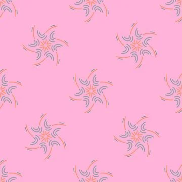 Colorful seamless pattern. Abstract texture. Vector illustration. Stock Illustration