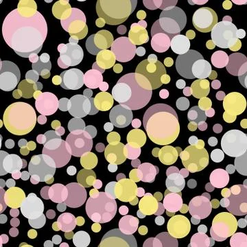 Colorful seamless pattern background with dots. Vector Illustration. EPS10 Stock Illustration