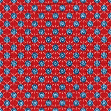 Colorful Seamless Pattern Background Vector Illustration Stock Illustration