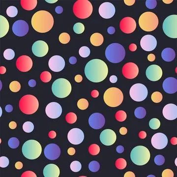 Colorful seamless pattern with dynamic design. Stock Illustration