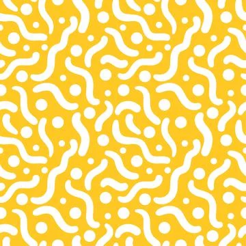 Colorful seamless pattern with dynamic design. Stock Illustration