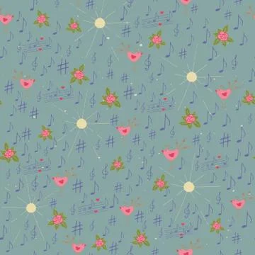 Colorful seamless pattern Stock Illustration