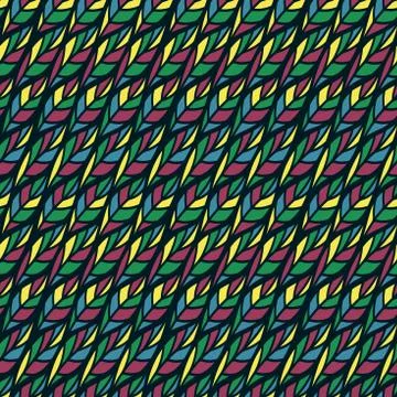 Colorful seamless pattern Stock Illustration